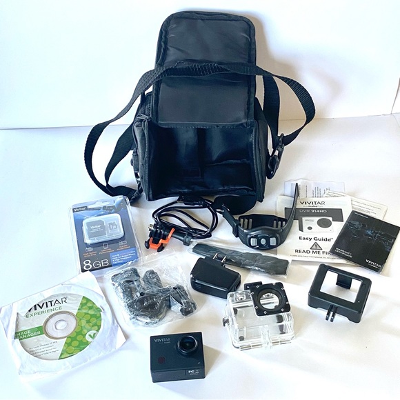 NEW Vivitar DVR914HD Action Camcorder 2